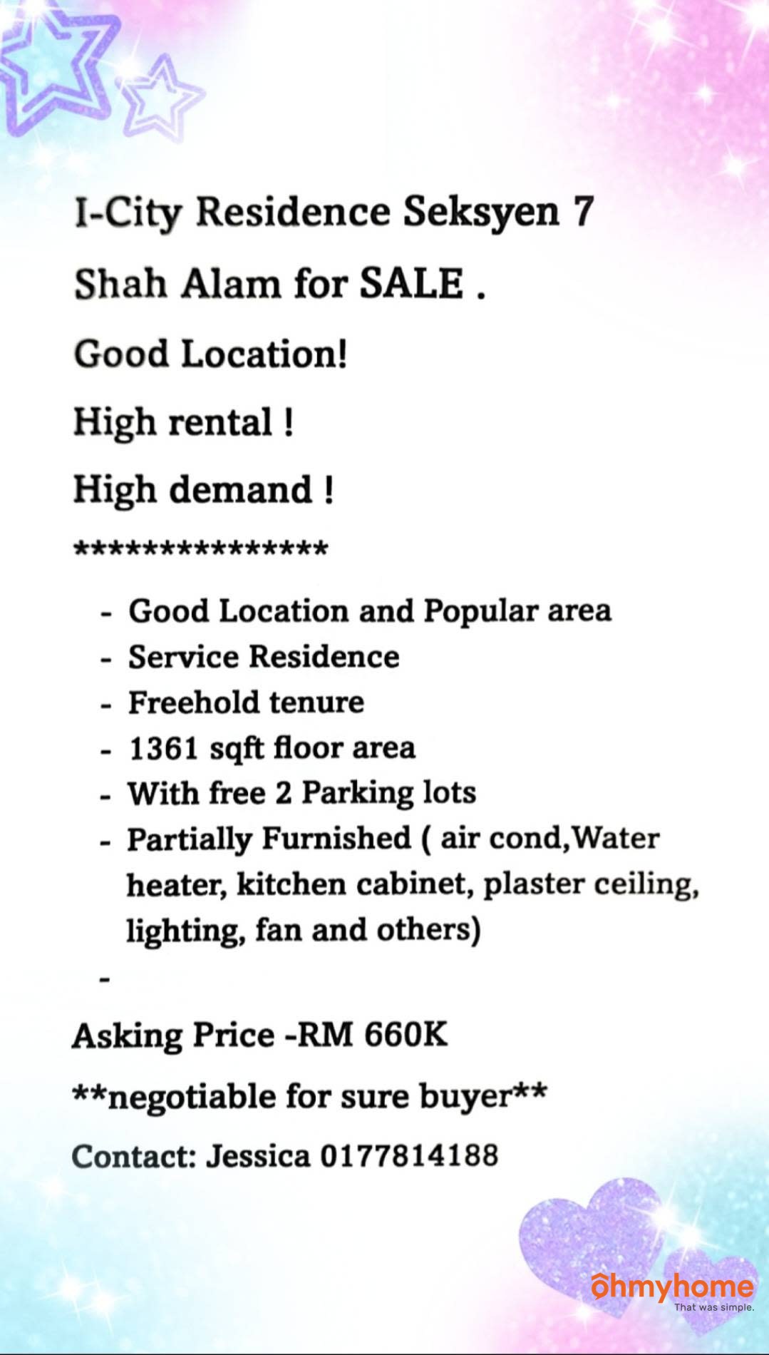 i-Residence @ i-City 1 i-Residence @ i-City Jalan Multimedia I-City Shah Alam Selangor Malaysia Zip 40000 Shah Alam Selangor
